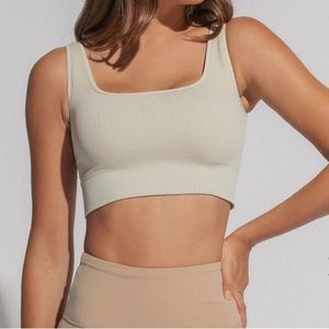 Unlabeled Seamless Crop Top